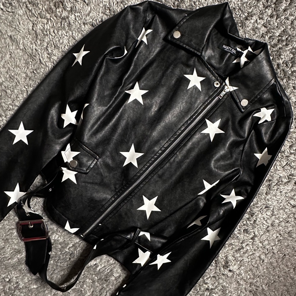 Nasty Gal Leather Jacket